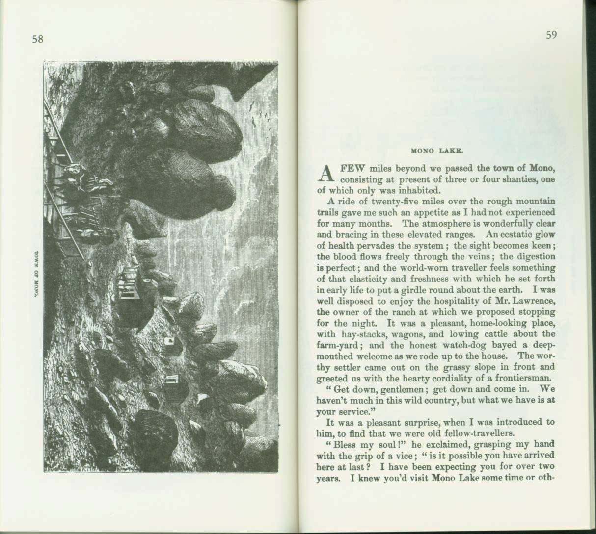 A TRIP TO BODIE BLUFF and the Dead Sea of the West (Mono Lake)--in 1863. vist0076l